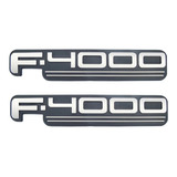 Par Emblema/letreiro F4000 Paralama 1999 2000 2001 A 2005