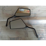 Par Espelho Retrovisor Rd 135 125 Rdz Original Haste Preta