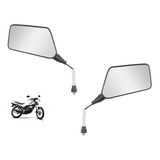 Par Espelho Retrovisor Yamaha Rd Rdz 125 135 Haste Cromada