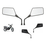 Par Espelho Retrovisor Yamaha Rd Rdz 125 135 Haste Preta