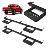 Par Estribo Axk Bully Hilux Srx Cabine Dupla 2022 2023
