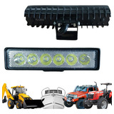 Par Farol Auxiliar Trabalho Bivolt Universal 6 Leds Ip-67