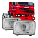 Par Farol Bloco Vidro Scania 112 113 142 143 P93 1982 A 1998