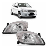 Par Farol Celta Prisma 2006 2007 2008 2009 10 11 12 Cromado