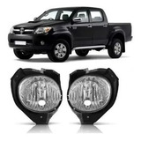 Par Farol De Milha Auxiliar Pick Up Hilux Srv 2009 2010 2011
