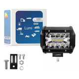 Par Farol De Milha Led Auxiliar 60w Cada 4 Pol 6000 Lumens 