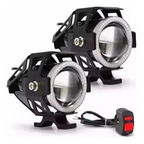 Par Farol De Milha Para Led U11 30w Angel Eyes 12v