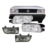 Par Farol E Milha Gol 91/92/93/94/95 Mod Arteb Lente Vidro
