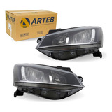 Par Farol Foco Duplo Fox Crossfox Spacefox 15 A 21 Arteb
