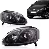 Par Farol Fox Mascara Negra Foco Duplo 2004 2007 2008 2009
