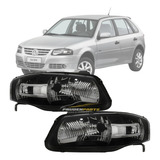 Par Farol Gol G4 2005 A 2014 Masc Negra Power Lado Esquerdo