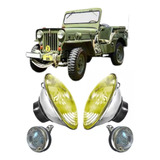 Par Farol Lanterna Diant Jeep Rural Willys F75 1958 A 1979