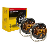 Par Farol Laser Led Off-road 5 Angel Eye Drl Âmbar Pro