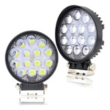 Par Farol Led Milha 54w 2x 27w Offroad Dodge Dakota Qb