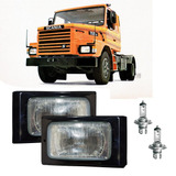 Par Farol Lente Vidro Orig Fortluz Scania 87 A 93 112 / 113