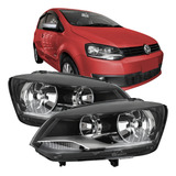 Par Farol Máscara Negra Fox 2010 2012 2013 À 2014 Foco Duplo