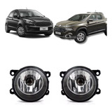 Par Farol Milha Fiat Toro 2016 17 Até 2019 Auxiliar Neblina