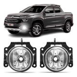Par Farol Milha Fiat Toro 2016 2017 2018 2019 2020 2021 Aux