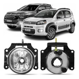 Par Farol Milha Fiat Toro 2016 2017 2018 2019 2020 Auxiliar 