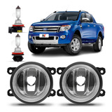 Par Farol Milha Ford Ranger 2012 2013 2014 2015 + Lâmpada