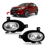 Par Farol Milha Honda Hrv 2015 2016 2017 Lente Vidro