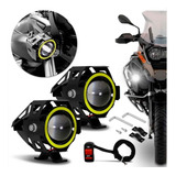 Par Farol Milha Moto Aux Neblina Led U7 Xenon 12v Universal