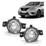 Par Farol Milha Neblina Auxiliar Nissan