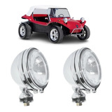 Par Farol Milha Off Road Triciclo Jeep Pick Up Buggy Fusca