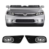 Par Farol Neblina Civic 2012 2013 2014 Lxs Lxl Exs Exr Lxr
