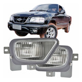 Par Farol Neblina Milha S10 E Blazer 1999 2000 Lente Vidro