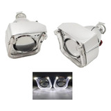 Par Farol Retrofit Projetor 2,5 Polegada Bi Xenon Led Square