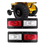 Par Farol Traseiro Duplo Com Suporte Para Trator Cbt 