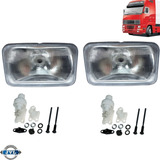Par Farol Volvo Fh Fm Até 2003 Dir Ou Esq Com Kit Regulador 