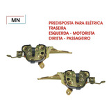 Par Fechadura Porta Traseira Direita Esquerda Predisposta Para Eletrica Corsa Wagon 1997 A 2001