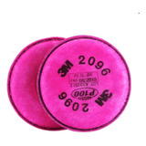 Par Filtro Para Mascara 6200 3m 2096 P3 Poeiras Nevoas