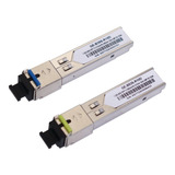 Par Gbic Módulo Sfp Bi-direcionall Wdm 10km 1550/1310 Sc