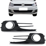 Par Grade Moldura Farol Milha Fox 2015 16 A 2022 Aro Prata