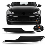 Par Grade Tela Milha Cromado Golf Tsi 2014 2015 2016 2017 18