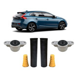 Par Kit Batente Coxim Traseiro Volvo V40 2016 2017 2018 2019