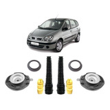 Par Kit Batente Suspensão Dianteira Scenic 2000 2001 2002 03