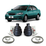 Par Kit Coifa Homocinética Roda Toyota Corolla 2002 A 2008