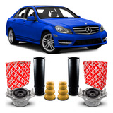 Par Kit Coxim Amortecedor Traseiro Mercedes C200 2008 A 2014