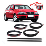 Par Kit Friso Do Teto Pingadeira Borracha Gol G3 G4 4 Portas