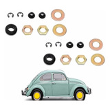 Par Kit Reparo Eixo Limpador Parabrisa Fusca Ate 1973