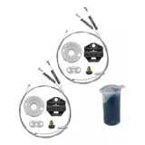 Par Kit Reparo Máquina Vidro Elétrico Traseiro Vectra 2006
