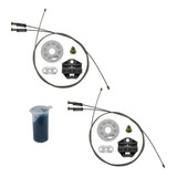 Par Kit Reparo Maquina Vidro Eletrico Vectra Traseiro 96/05