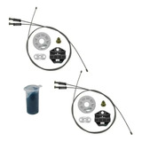 Par Kit Reparo Maquina Vidro Eletrico Vectra Traseiro 96/05