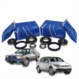 Par Kit Rolamento Roda Traseira Vw Gol Voyage Santana Fox