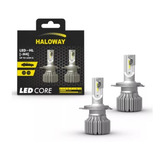 Par Lâmpada Automotiva Haloway Led H4 Hwc 12v 6500k