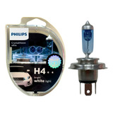 Par Lâmpada Crystalvision Ultra Philips H4
